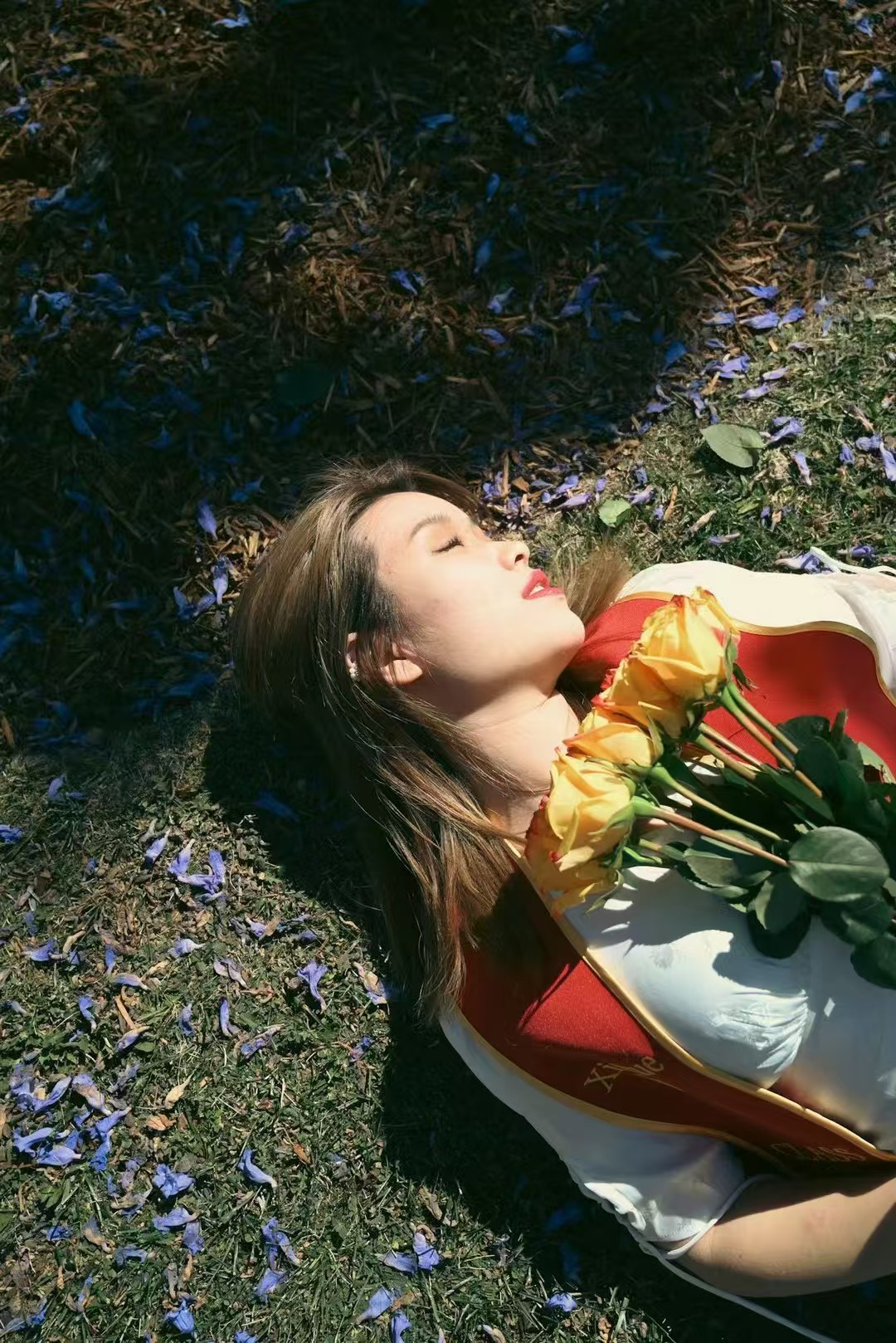 毕业纪念拍摄场景